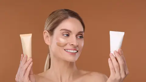 Protector solar con color Protector solar con color