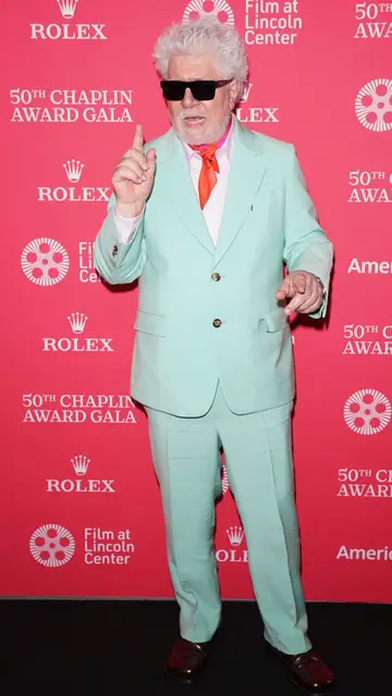 Pedro Almodóvar recibe el 50 Premio Chaplin Pedro Almodóvar recibe el 50 Premio Chaplin