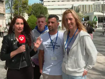 Familiares paciente operación apagón Familiares paciente operación apagón