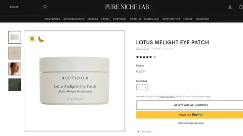 Lotus Melight Eye Patch de Boutijour Lotus Melight Eye Patch de Boutijour