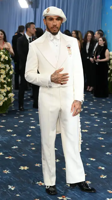 Lewis Hamilton en la Gala MET 2025 Lewis Hamilton en la Gala MET 2025