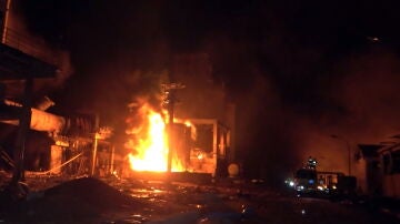 Israel bombardea Yemen.