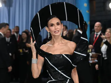 Demi Moore, en la alfombra roja MET Gala 2025 Demi Moore, en la alfombra roja MET Gala 2025