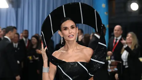 Demi Moore, en la alfombra roja MET Gala 2025 Demi Moore, en la alfombra roja MET Gala 2025