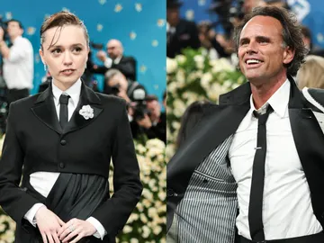 Aimee Lou Wood y Walton Goggins en la Met Gala Aimee Lou Wood y Walton Goggins en la Met Gala