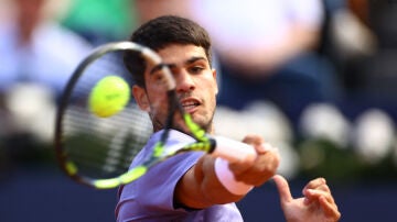 Carlos Alcaraz, en el Real Club de Tenis Barcelona