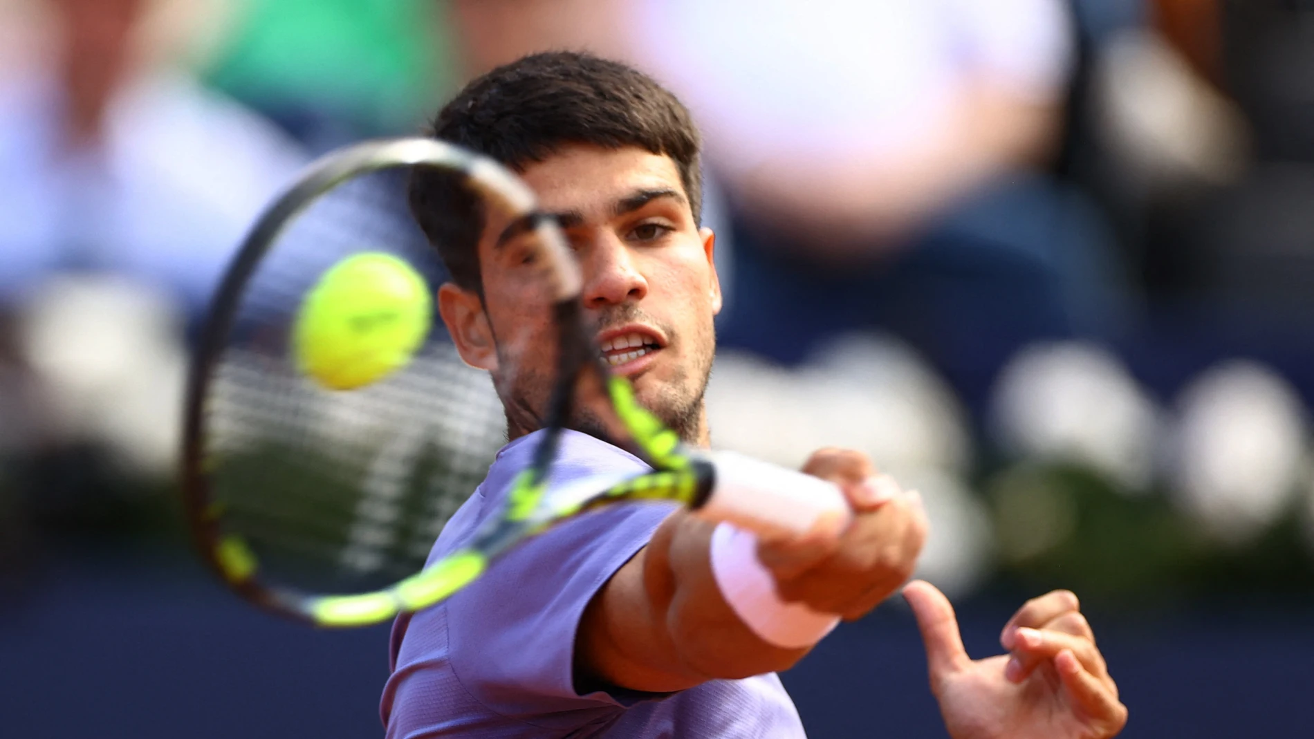 Carlos Alcaraz, en el Real Club de Tenis Barcelona Carlos Alcaraz, en el Real Club de Tenis Barcelona