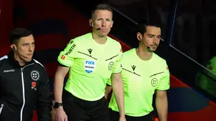 Alejandro Hernandez Hernandez, antes de un duelo entre el Barcelona y el Atlético de Madrid Alejandro Hernandez Hernandez, antes de un duelo entre el Barcelona y el Atlético de Madrid