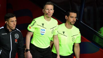 Alejandro Hernandez Hernandez, antes de un duelo entre el Barcelona y el Atlético de Madrid