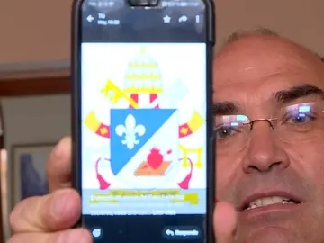 Escudo del papa León XIV Escudo del papa León XIV