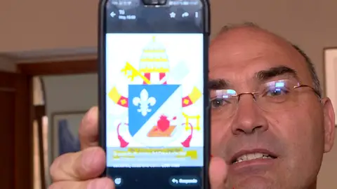 Escudo del papa León XIV Escudo del papa León XIV