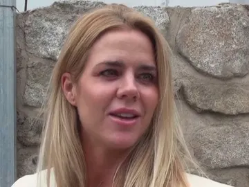 Amelia Bono haciendo declaraciones a Europa Press Amelia Bono haciendo declaraciones a Europa Press