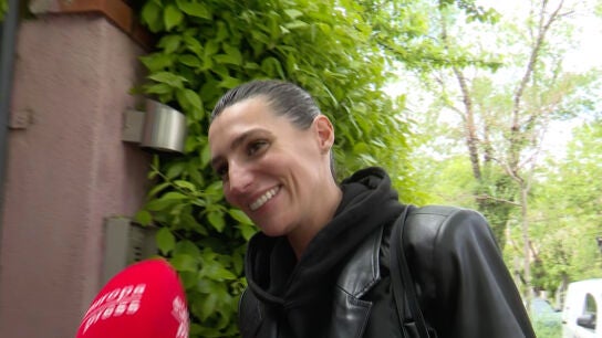 Eugenia Osborne volviendo de un evento