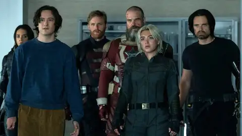 Escena de Thunderbolts* Escena de Thunderbolts*