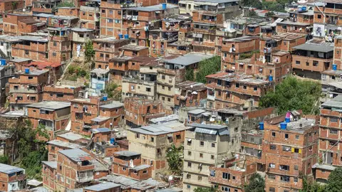 El barrio de Petare, en Caracas, capital de Venezuela El barrio de Petare, en Caracas, capital de Venezuela