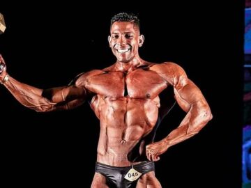 El fisioculturista brasileño Gui Bull en una imagen de su Instagram