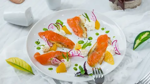 Tiradito de pescado Tiradito de pescado