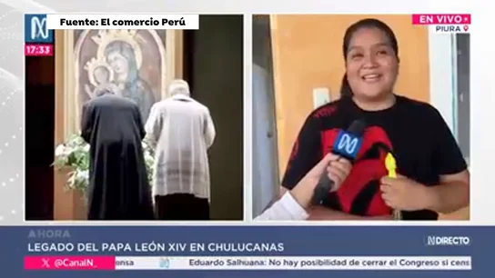 Ahijada del papa León XIV Ahijada del papa León XIV