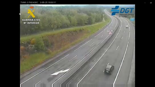 Denunciados dos conductores por disputar una carrera a m&aacute;s de 200 km/h por una autov&iacute;a en Ourense