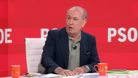 Nicolás Redondo en Espejo Público. Nicolás Redondo en Espejo Público.