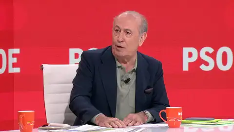 Nicolás Redondo en Espejo Público. Nicolás Redondo en Espejo Público.