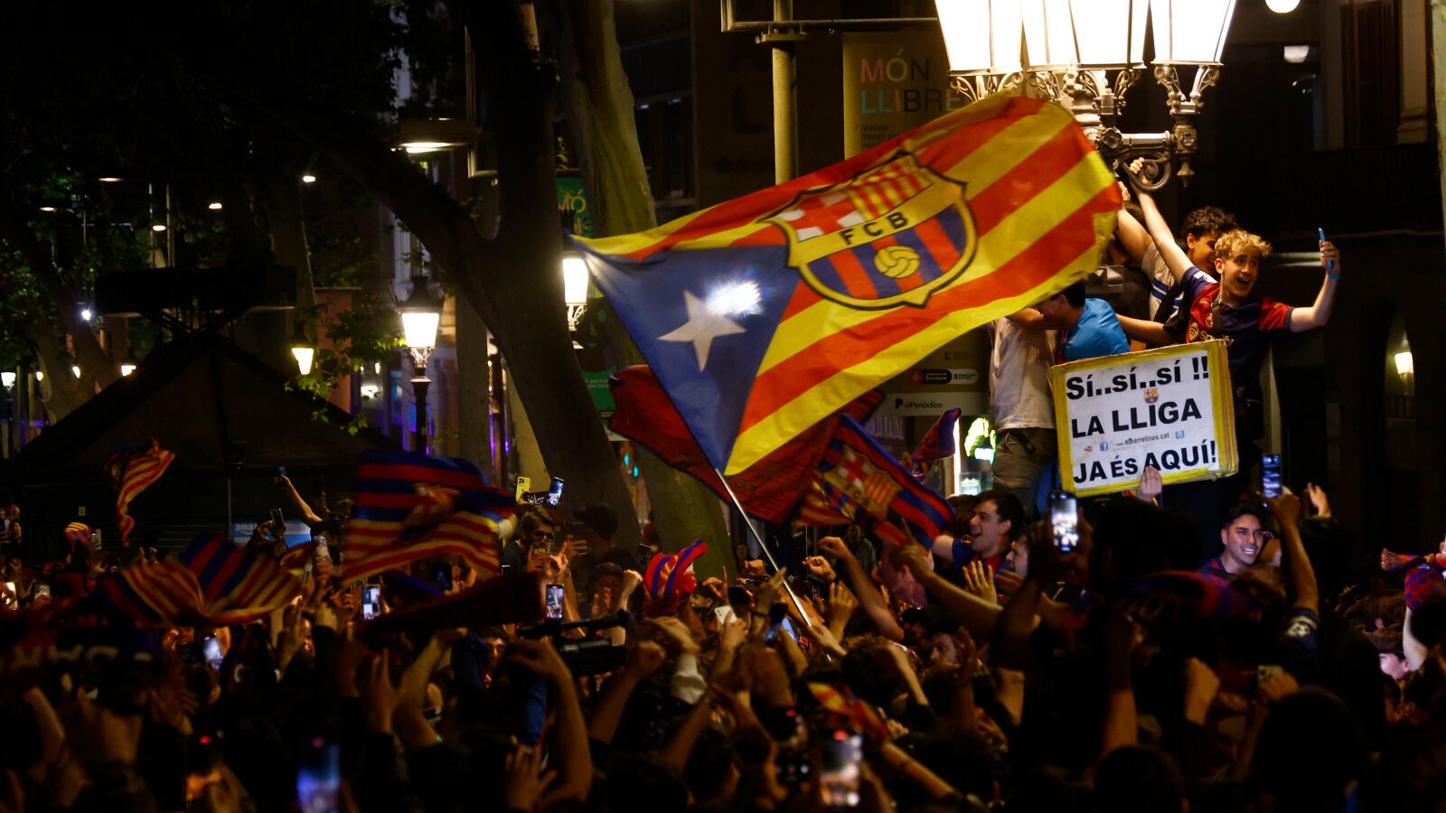 Horario y recorrido de la rúa del Barcelona para celebra hoy el título de LaLiga
