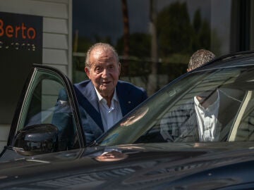 El rey emérito Juan Carlos de Borbón