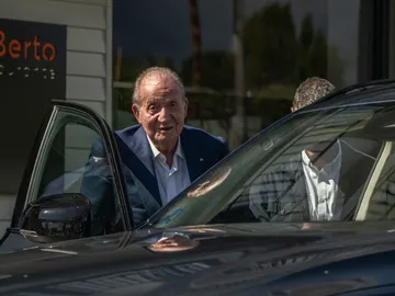 El rey emérito Juan Carlos de Borbón El rey emérito Juan Carlos de Borbón