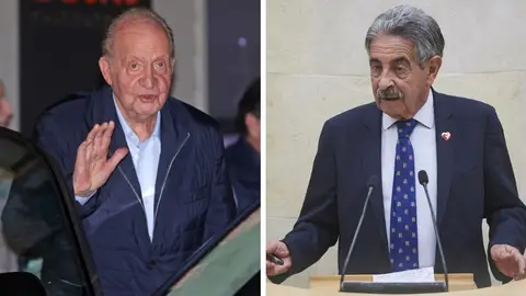 Rey Juan Carlos y Miguel Ángel Revilla Rey Juan Carlos y Miguel Ángel Revilla