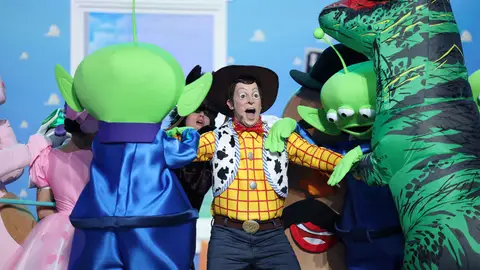 Manu Baqueiro como Woody en Tu cara me suena Manu Baqueiro como Woody en Tu cara me suena