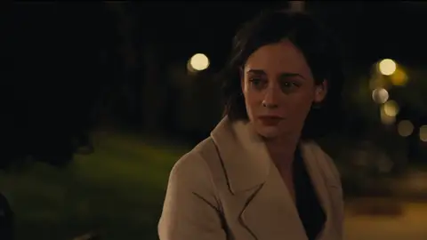 Amanda durante la conversación con Iago para intentar que se deje de ver con Daniela Amanda durante la conversación con Iago para intentar que se deje de ver con Daniela