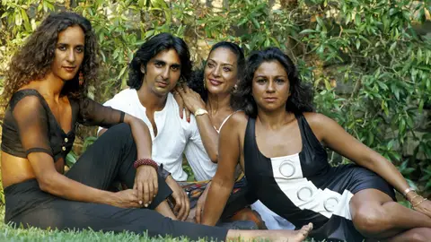 Rosario, Antonio, Lola Flores y Lolita Rosario, Antonio, Lola Flores y Lolita