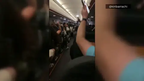 Interior del avión Interior del avión