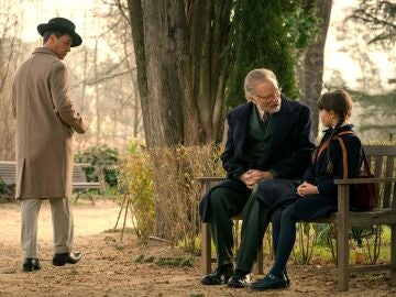 Dami&aacute;n, Julia y Gabriel en el cap&iacute;tulo 314