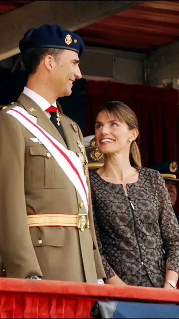 Complicidad entre Felipe y Letizia Complicidad entre Felipe y Letizia