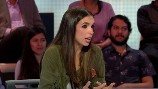 Elena Furiase, feliz de su compa&ntilde;&iacute;a en Pasapalabra