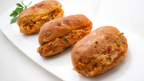 Receta de aprovechamiento: bollitos rellenos fritos de la abuela Jacinta Receta de aprovechamiento: bollitos rellenos fritos de la abuela Jacinta