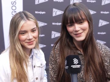 Martina y Daniela Mero&ntilde;o en un evento