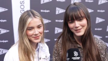 Martina y Daniela Meroño en un evento