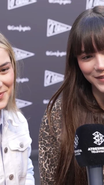 Martina y Daniela Meroño en un evento