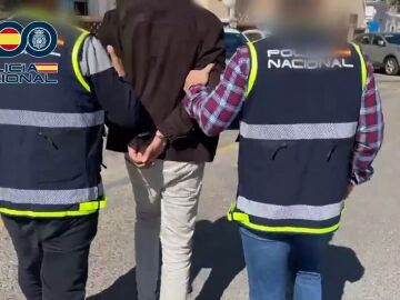 El momento de la detención 