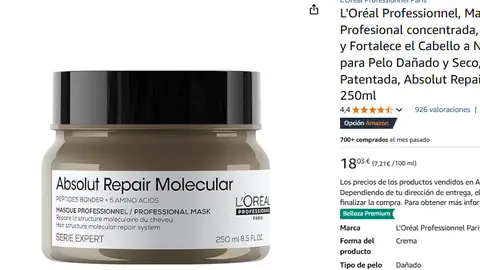 Mascarilla Absolut Repair Molecular Mascarilla Absolut Repair Molecular