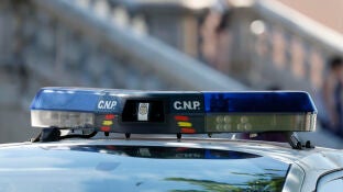 Imagen de archivo de las sirenas de un coche del Cuerpo Nacional de Polic&iacute;a