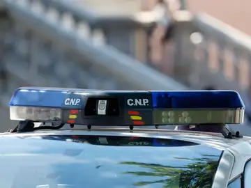 Imagen de archivo de las sirenas de un coche del Cuerpo Nacional de Policía Imagen de archivo de las sirenas de un coche del Cuerpo Nacional de Policía