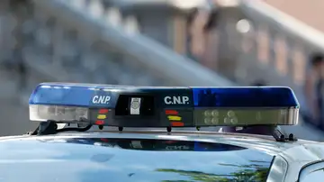 Imagen de archivo de las sirenas de un coche del Cuerpo Nacional de Policía Imagen de archivo de las sirenas de un coche del Cuerpo Nacional de Policía