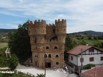 Castillo en Cebolleros, en Burgos