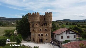 Castillo en Cebolleros, en Burgos