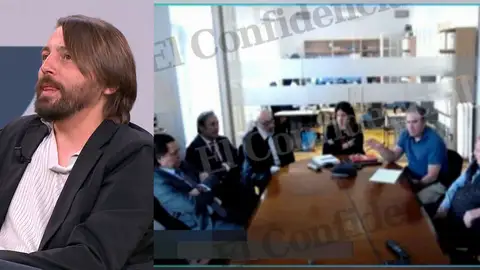 Juan Soto Ivars en Espejo Público. Juan Soto Ivars en Espejo Público.