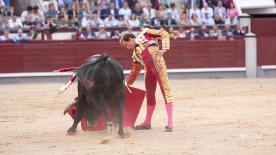 Román y su oreja salvan una tarde en la que también destacó el valor del mexicano San Román Román y su oreja salvan una tarde en la que también destacó el valor del mexicano San Román