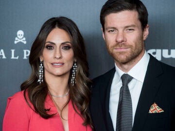 Xabi Alonso y su mujer Nagore Aranburu